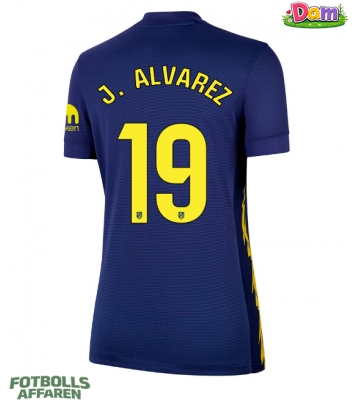 Atletico Madrid Julian Alvarez #19 Bortatröja Kvinnor 2025-26 Kortärmad